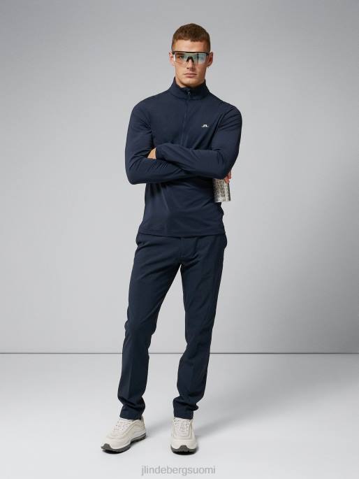 J.Lindeberg luke puoli vetoketjullinen välikerros miehet laivasto 4VD0667 vaatetus