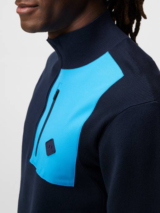 J.Lindeberg marc-neulottu pusero miehet laivasto 4VD0596 vaatetus