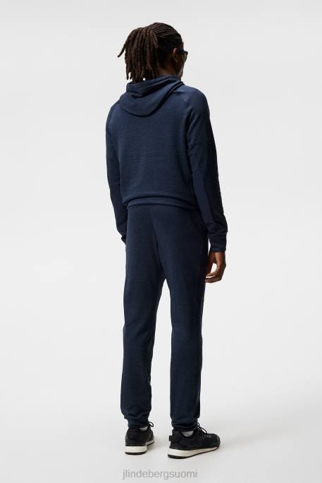 J.Lindeberg matkahousut miehet laivasto melange 4VD0611 vaatetus