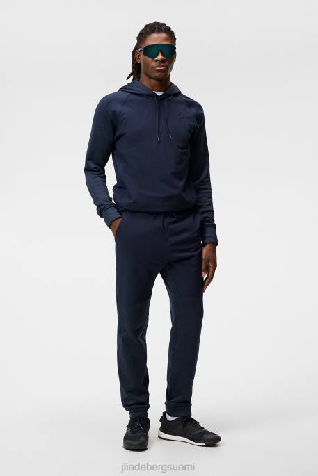 J.Lindeberg matkahousut miehet laivasto melange 4VD0611 vaatetus