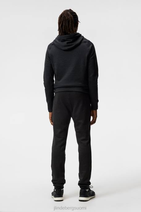 J.Lindeberg matkahousut miehet musta melansi 4VD0612 vaatetus