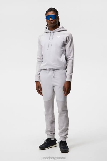 J.Lindeberg matkahousut miehet vaaleanharmaa melansi 4VD0610 vaatetus