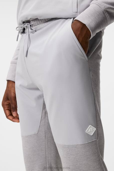 J.Lindeberg matkahousut miehet vaaleanharmaa melansi 4VD0610 vaatetus