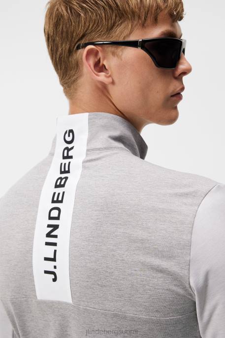 J.Lindeberg pankkien keskikerros miehet vaaleanharmaa melansi 4VD0498 vaatetus