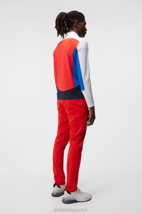 J.Lindeberg pyörteilevä keskikerros miehet valkoinen 4VD0648 vaatetus