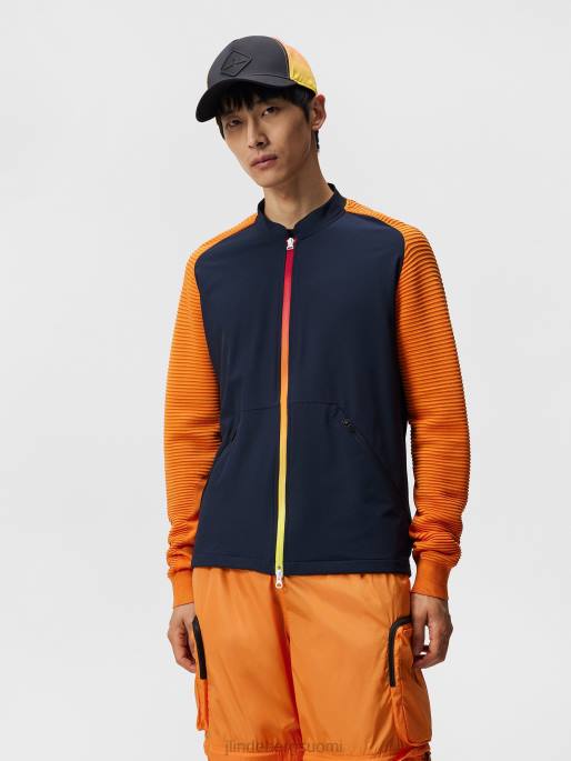 J.Lindeberg rolf hybridi neule miehet laivasto 4VD0601 vaatetus