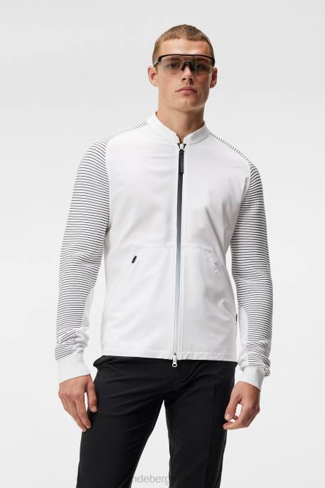 J.Lindeberg rolf hybridi neule miehet valkoinen 4VD0602 vaatetus