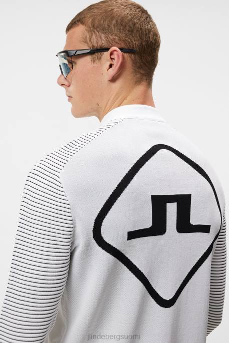 J.Lindeberg rolf hybridi neule miehet valkoinen 4VD0602 vaatetus