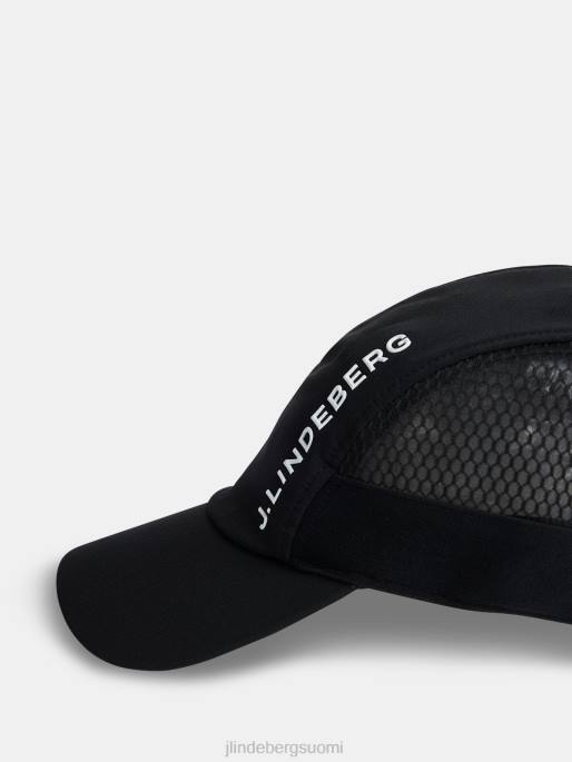 J.Lindeberg kivinen korkki miehet musta 4VD0757 lisävaruste