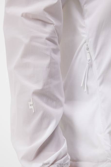 J.Lindeberg arron stretch tuulihuppari miehet valkoinen 4VD0689 vaatetus