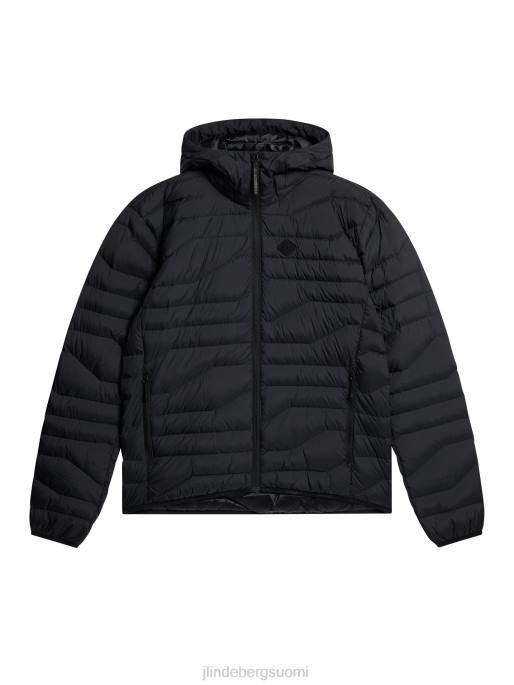 J.Lindeberg cliff light -huppu miehet musta 4VD0677 vaatetus