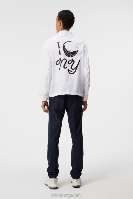 J.Lindeberg dex nyc golftakki miehet valkoinen 4VD0687 vaatetus