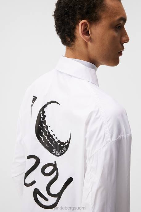 J.Lindeberg dex nyc golftakki miehet valkoinen 4VD0687 vaatetus