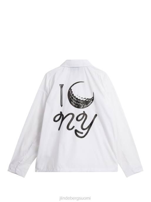 J.Lindeberg dex nyc golftakki miehet valkoinen 4VD0687 vaatetus