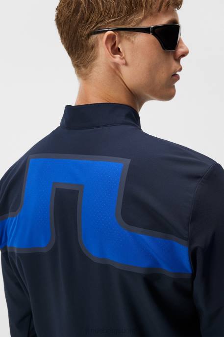 J.Lindeberg jeff hybriditakki miehet laivasto 4VD0674 vaatetus