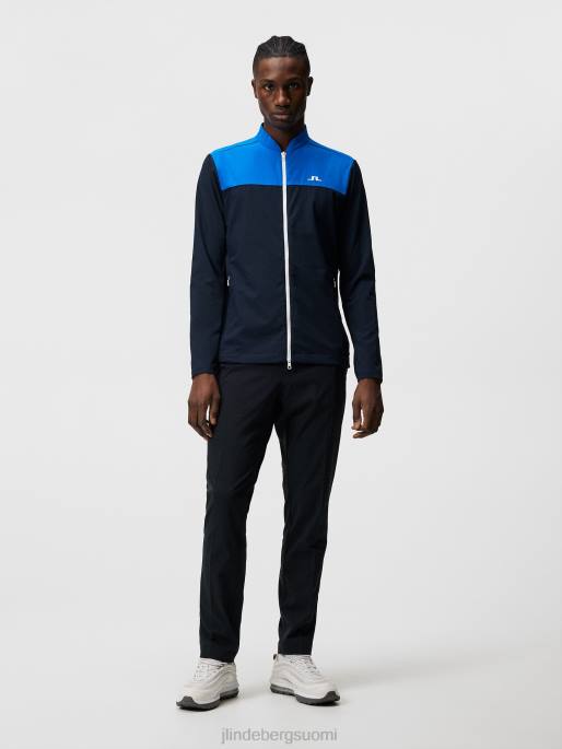 J.Lindeberg jeff hybriditakki miehet lapiksen sininen 4VD0725 vaatetus