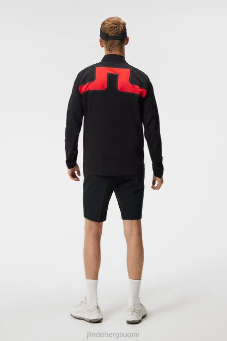 J.Lindeberg jeff hybriditakki miehet musta 4VD0673 vaatetus