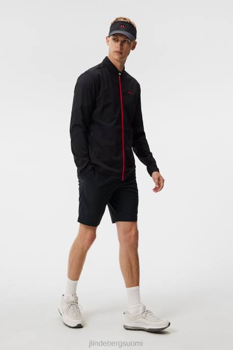 J.Lindeberg jeff hybriditakki miehet musta 4VD0673 vaatetus