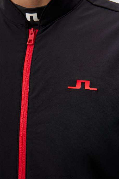 J.Lindeberg jeff hybriditakki miehet musta 4VD0673 vaatetus