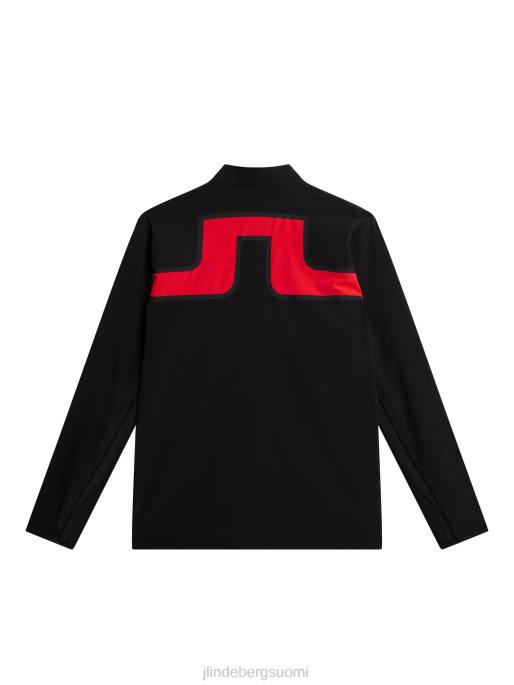 J.Lindeberg jeff hybriditakki miehet musta 4VD0673 vaatetus