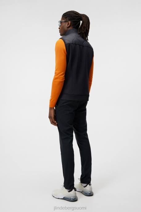 J.Lindeberg peittohybridiliivi miehet musta 4VD0693 vaatetus