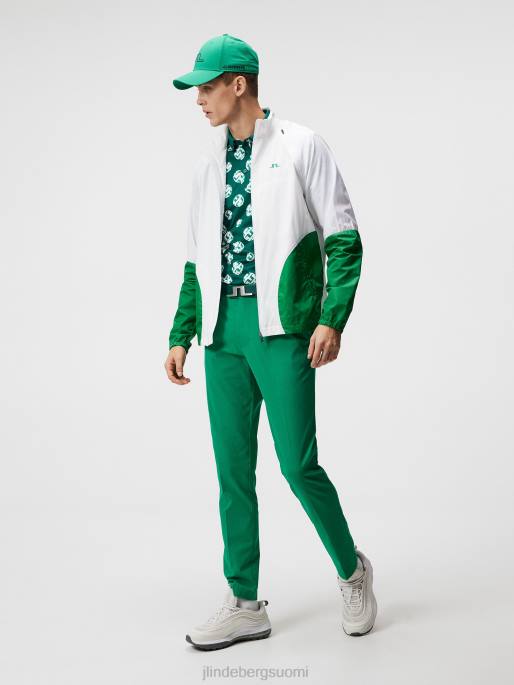 J.Lindeberg pilkullinen hybridi tuulitakki miehet valkoinen 4VD0730 vaatetus