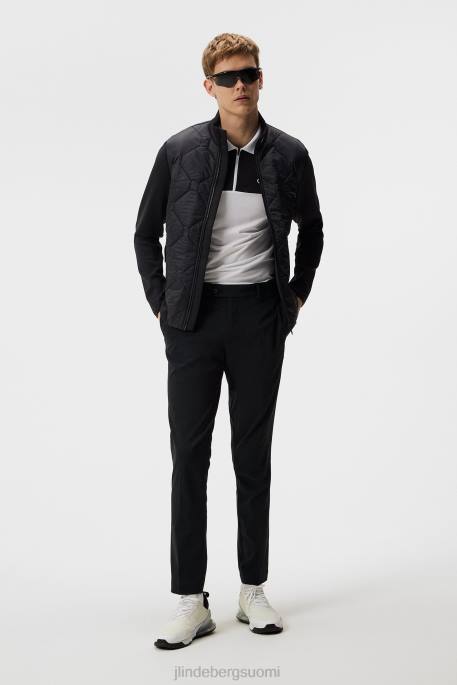 J.Lindeberg täkki hybriditakki miehet musta 4VD0692 vaatetus