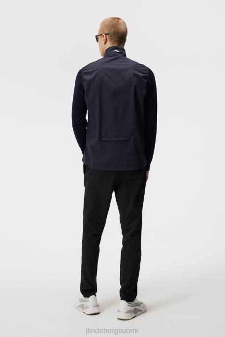 J.Lindeberg tuhkakevyt pakattava liivi miehet laivasto 4VD0708 vaatetus