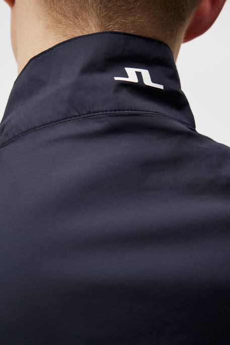 J.Lindeberg tuhkakevyt pakattava liivi miehet laivasto 4VD0708 vaatetus