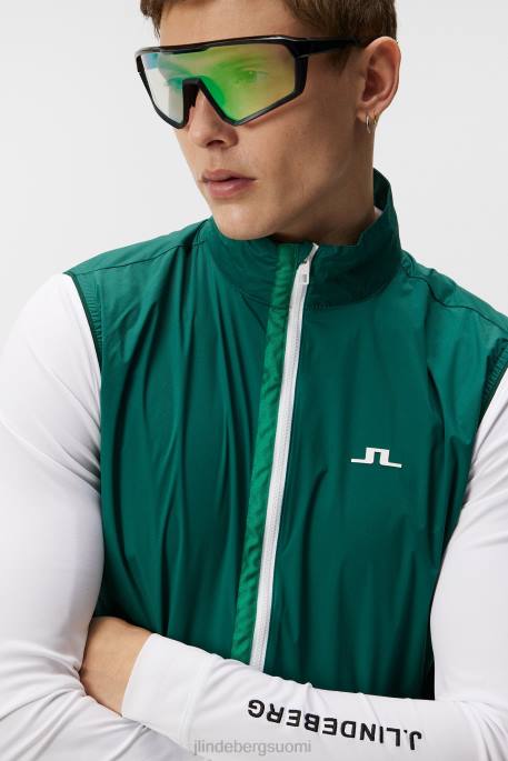 J.Lindeberg tuhkakevyt pakattava liivi miehet sademetsä 4VD0706 vaatetus