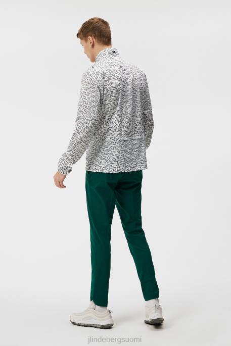 J.Lindeberg tuhkakevyt pakattava printtakki miehet valkoinen siltapyörre 4VD0705 vaatetus