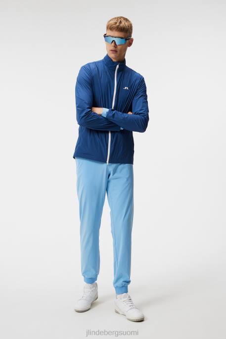 J.Lindeberg tuhkakevyt pakattava takki miehet kiinteistön sininen 4VD0686 vaatetus