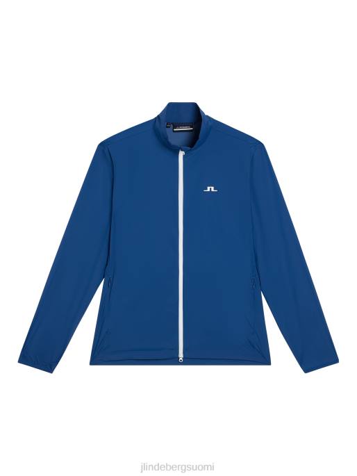 J.Lindeberg tuhkakevyt pakattava takki miehet kiinteistön sininen 4VD0686 vaatetus