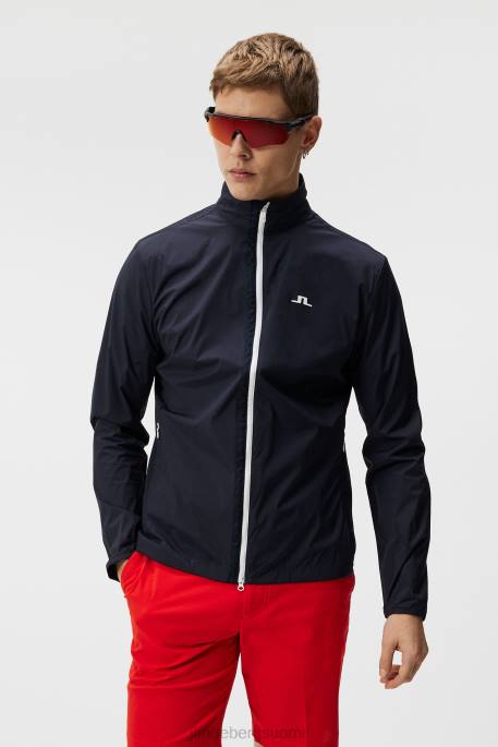 J.Lindeberg tuhkakevyt pakattava takki miehet laivasto 4VD0710 vaatetus