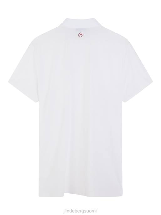 J.Lindeberg Chris polo miehet valkoinen 4VD0332 vaatetus