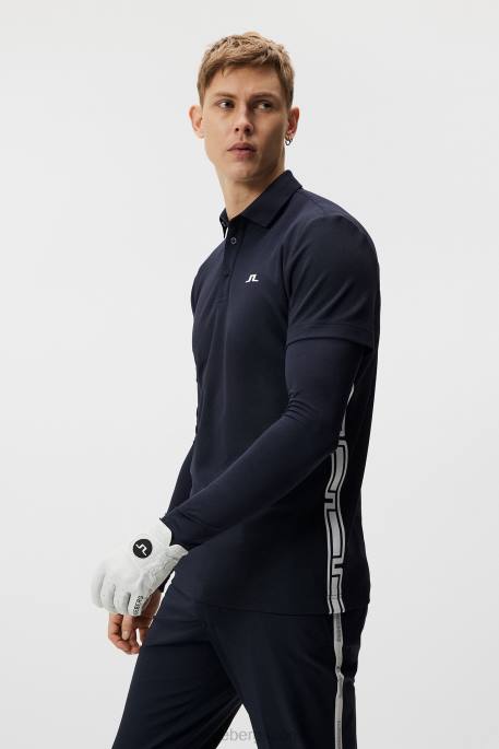 J.Lindeberg Liam pitkähihainen poolo miehet laivasto 4VD0216 vaatetus