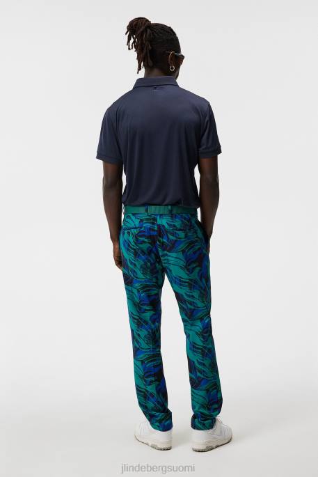 J.Lindeberg Tour tech polo miehet laivasto melange 4VD060 vaatetus