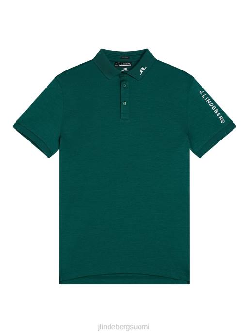 J.Lindeberg Tour tech polo miehet sademetsämelangia 4VD0252 vaatetus