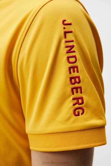 J.Lindeberg Tour tech polo miehet sitrushedelmiä 4VD0257 vaatetus