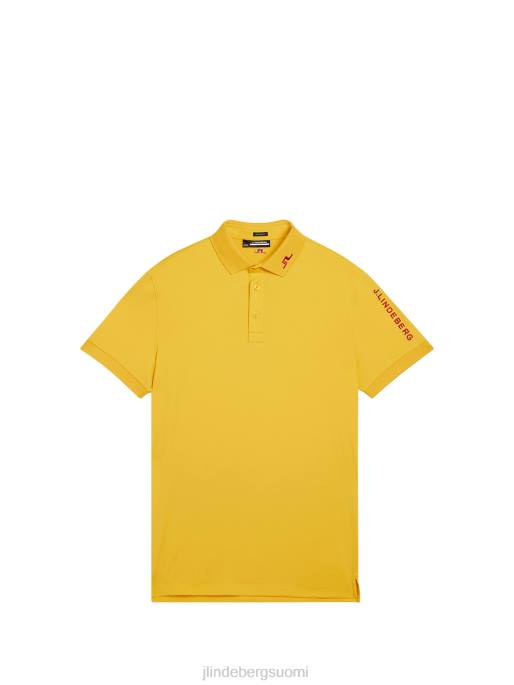 J.Lindeberg Tour tech polo miehet sitrushedelmiä 4VD0257 vaatetus