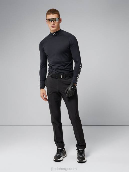 J.Lindeberg aello pehmeä puristus miehet musta 4VD0352 vaatetus