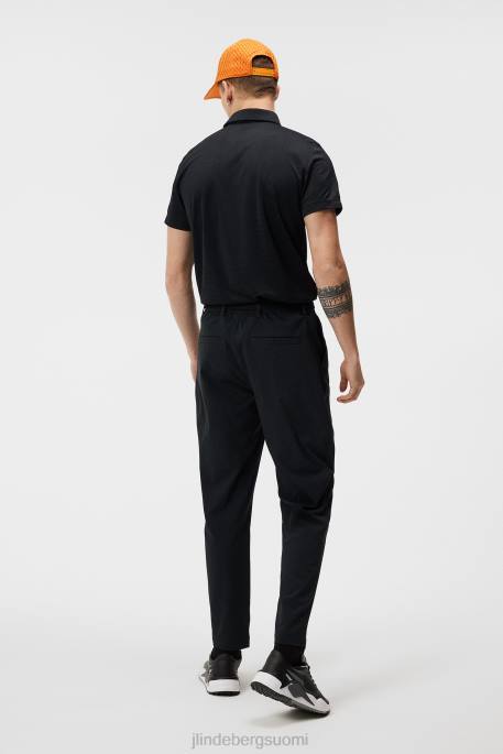 J.Lindeberg alfred polo miehet musta 4VD0226 vaatetus