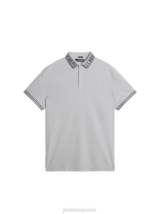 J.Lindeberg austin polo miehet harmaa melansi 4VD050 vaatetus