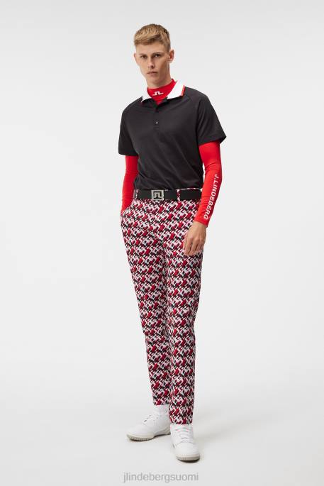 J.Lindeberg banch poolo miehet musta 4VD038 vaatetus