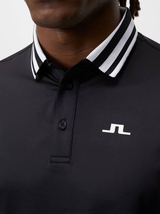 J.Lindeberg ben polo miehet musta 4VD0212 vaatetus