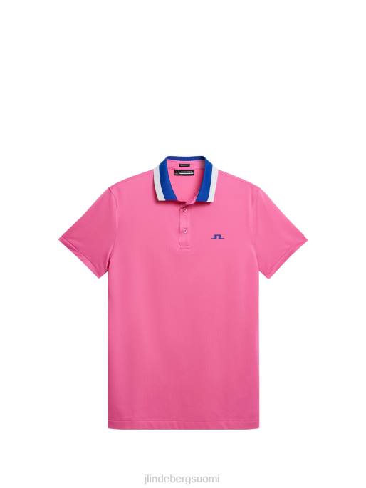 J.Lindeberg benji polo miehet atsalea pinkki 4VD0150 vaatetus