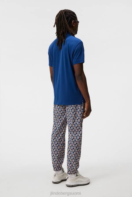 J.Lindeberg bode polo miehet kiinteistön sininen 4VD097 vaatetus