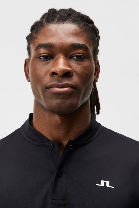 J.Lindeberg bode polo miehet musta 4VD099 vaatetus