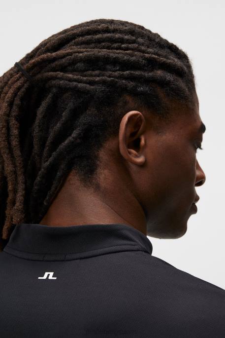 J.Lindeberg bode polo miehet musta 4VD099 vaatetus