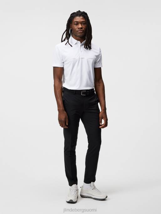 J.Lindeberg chad slim poolo miehet valkoinen 4VD0210 vaatetus